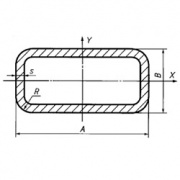 Труба профильная 100х60х3,0 мм Россия